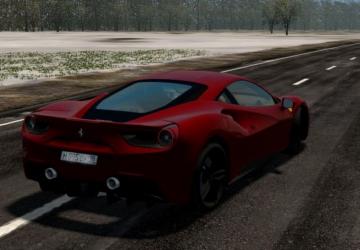 2015 Ferrari 488 GTB + Extras for Steam version 20.01.2022 for City Car Driving (v1.5.9.2)