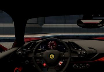 2015 Ferrari 488 GTB + Extras for Steam version 20.01.2022 for City Car Driving (v1.5.9.2)