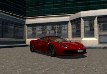 2015 Ferrari 488 GTB + Extras for Steam version 20.01.2022 for City Car Driving (v1.5.9.2)