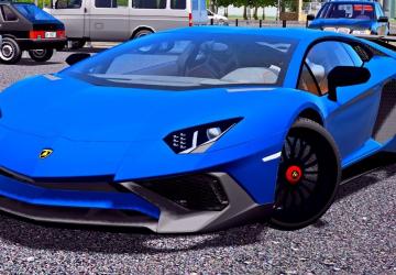 2015 Lamborghini Aventador SuperVeloce Coupe v26.09.20 for City Car Driving (v1.5.9, 1.5.9.2)