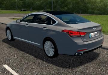2016 Genesis G80 version 16.12.2021 for City Car Driving (v1.5.9.2)