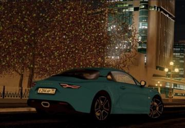 2017 Alpine A110 version 10.04.21 for City Car Driving (v1.5.9, 1.5.9.2)
