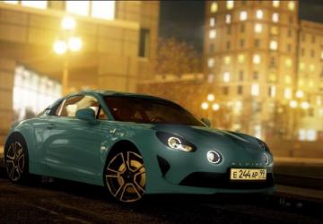 2017 Alpine A110 version 10.04.21 for City Car Driving (v1.5.9, 1.5.9.2)