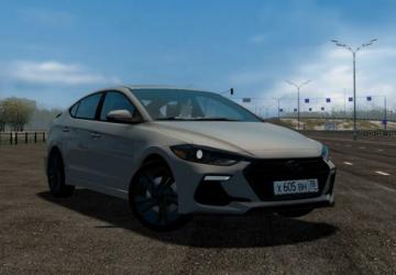 2017 Hyunda Elantra / Avante Sport version 09.01.2022 for City Car Driving (v1.5.9.2)