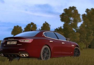 2017 Maserati Quattroporte GTS version 08.04.21 for City Car Driving (v1.5.9, 1.5.9.2)