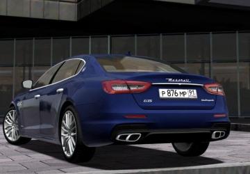 2017 Maserati Quattroporte GTS version 08.04.21 for City Car Driving (v1.5.9, 1.5.9.2)
