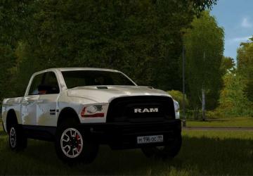 2018 Dodge Ram Rebel version 20.06.21 for City Car Driving (v1.5.8 - 1.5.9.2)