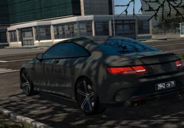 2018 Mercedes-AMG S63 Coupe version 14.01.2022 for City Car Driving (v1.5.9.2)