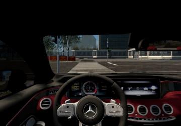 2018 Mercedes-AMG S63 Coupe version 14.01.2022 for City Car Driving (v1.5.9.2)