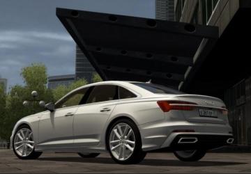 2019 Audi A6 Sedan 55 TSFI version 20.04.21 for City Car Driving (v1.5.8 - 1.5.9.2)