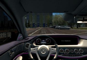 2019 Mercedes-Maybach S650 version 20.01.2022 for City Car Driving (v1.5.9.2)