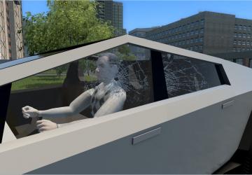 2021 Tesla Cybertruck version 24.08.20 for City Car Driving (v1.5.9, 1.5.9.2)