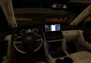 2021 Toyota Land Cruiser 300 Series version 04.10.2021 for City Car Driving (v1.5.9 - 1.5.9.2)