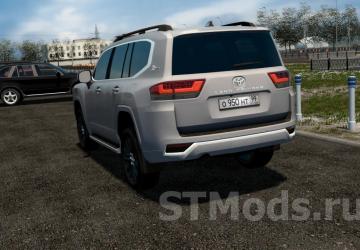 2021 Toyota Land Cruiser 300 Series version 13.03.2022 for City Car Driving (v1.5.9.2)