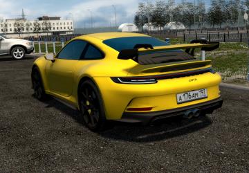 2022 Porsche 911 GT3 (922) version 24.02.2022 for City Car Driving (v1.5.9.2)
