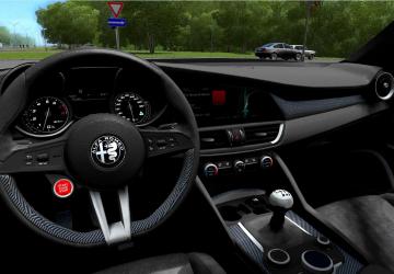 Alfa Romeo Giulia Quadrifoglio 2017 version 15.06.20 for City Car Driving (v1.5.9, 1.5.9.2)