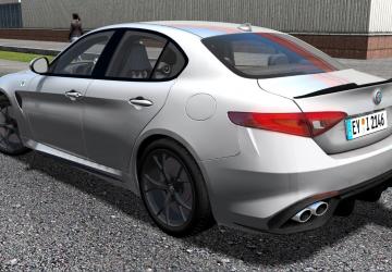 Alfa Romeo Giulia Quadrifoglio 2017 version 15.06.20 for City Car Driving (v1.5.9, 1.5.9.2)