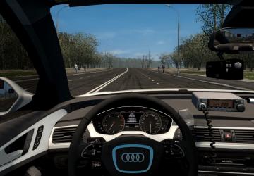 Audi A6 (C7) Police version 08.04.2021 for City Car Driving (v1.5.9.2)
