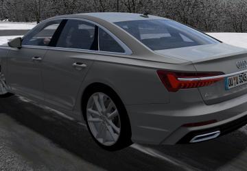 Audi A6 Sedan 2019 version 30.05.21 for City Car Driving (v1.5.9, 1.5.9.2)