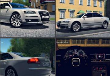 Audi A8 D3 6.0 Long quattro version 04.06.21 for City Car Driving (v1.5.9, 1.5.9.2)