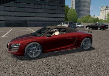 Audi R8 GT Spyder version 06.06.20 for City Car Driving (v1.5.9.2)