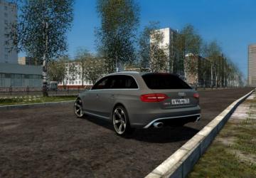 Audi RS4 Avant version 22.01.2022 for City Car Driving (v1.5.9.2)