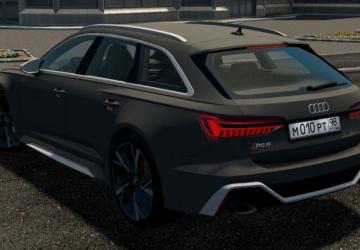 Audi RS6 Avant (C8) 2020 version 11.03.21 for City Car Driving (v1.5.9.2)