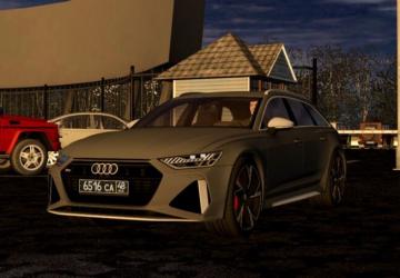 Audi RS6 Avant (C8) 2020 version 11.03.21 for City Car Driving (v1.5.9.2)