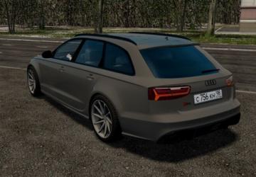 Audi RS6 C7 version 03.12.21 for City Car Driving (v1.5.9.2)