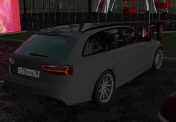 Audi RS6 C7 version 03.12.21 for City Car Driving (v1.5.9.2)