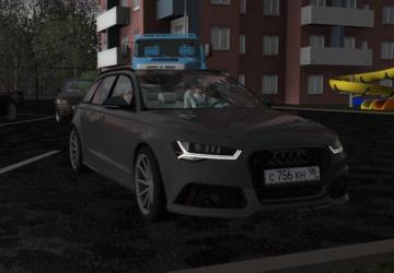 Audi RS6 C7 version 03.12.21 for City Car Driving (v1.5.9.2)
