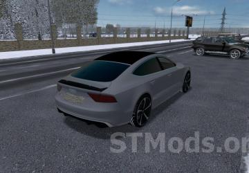 AUDI RS7 4.0 TFSI V8 Sportback 2016 version 10.11.2022 for City Car Driving (v1.5.9.2)