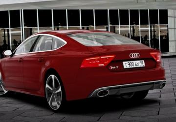 Audi RS7 sportback 2013 version 28.05.20 for City Car Driving (v1.5.9.2)