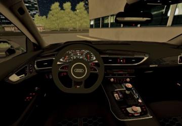 Audi RS7 sportback 2013 version 28.05.20 for City Car Driving (v1.5.9.2)