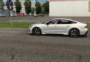 Audi RS 7 Sportback 2019 version 26.12.20 for City Car Driving (v1.5.9, 1.5.9.2)