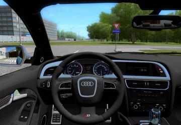 Audi S5 2007 version 26.05.21 for City Car Driving (v1.5.9, 1.5.9.2)