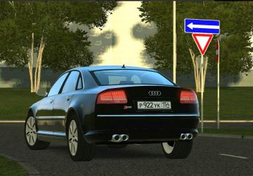 Audi S8 5.2 FSI quattro version 24.05.20 for City Car Driving (v1.5.9.2)