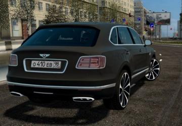 Bentley Bentayga 2016 Model version 28.02.2021 for City Car Driving (v1.5.9.2)