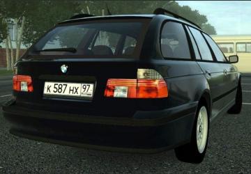 BMW 530d Touring E39 version 03.04.21 for City Car Driving (v1.5.8 - 1.5.9.2)