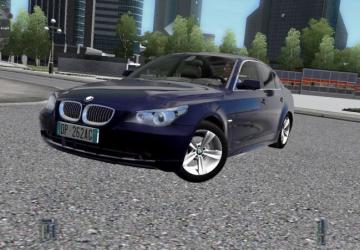 BMW 530Xi E60 version 1.0 for City Car Driving (v1.5.8)