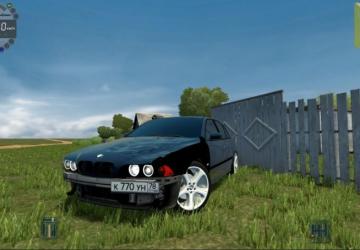 BMW 540i E39 Drift version 02.04.21 for City Car Driving (v1.5.9, 1.5.9.2)