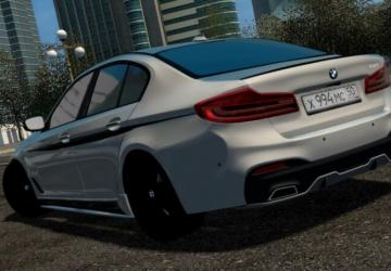 BMW 540i (G30) Tuning version 30.11.21 for City Car Driving (v1.5.9.2)