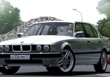BMW 735i E32 version 29.05.21 for City Car Driving (v1.5.8 - 1.5.9.2)