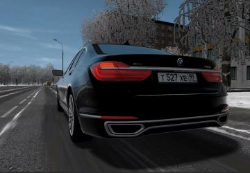 BMW 750i G11 version 23.04.21 for City Car Driving (v1.5.9, 1.5.9.2)