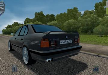 BMW E34 ALPINA version 10.06.20 for City Car Driving (v1.5.9, 1.5.9.2)