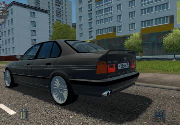 BMW E34 ALPINA version 10.06.20 for City Car Driving (v1.5.9, 1.5.9.2)