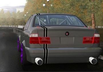 BMW E34 Drift Car version 08.06.20 for City Car Driving (v1.5.9, 1.5.9.2)