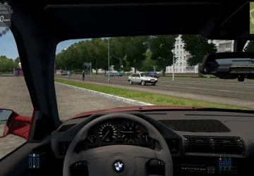 BMW E34 M5 Volk version 10.06.20 for City Car Driving (v1.5.9, 1.5.9.2)