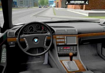 BMW E38 740D for City Car Driving (v1.5.9)
