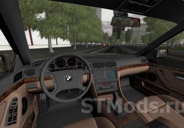 BMW E38 version 1 for City Car Driving (v1.5.9 - 1.5.9.2)